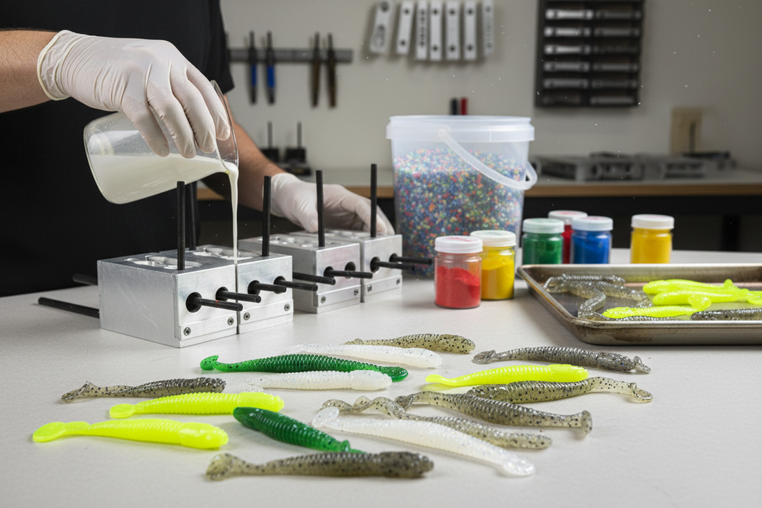 🧪 Plastisol : le guide complet pour fabriquer des leurres souples (débutant à expert)