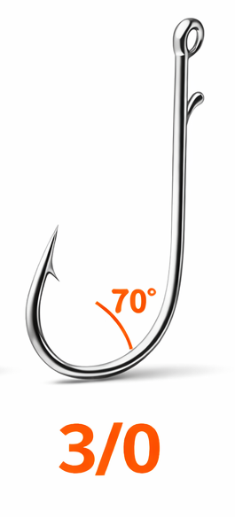 Hameçons XStrong Brillant 7– Haute Performance pour Leurres Souples