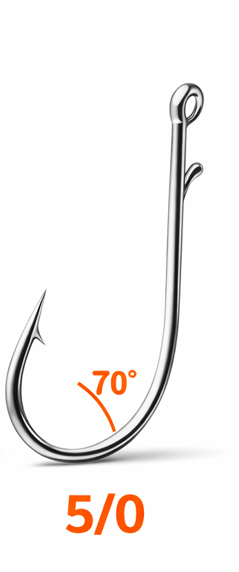 Hameçons XStrong Brillant 7– Haute Performance pour Leurres Souples